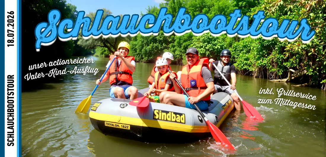 Schlauchbootstour