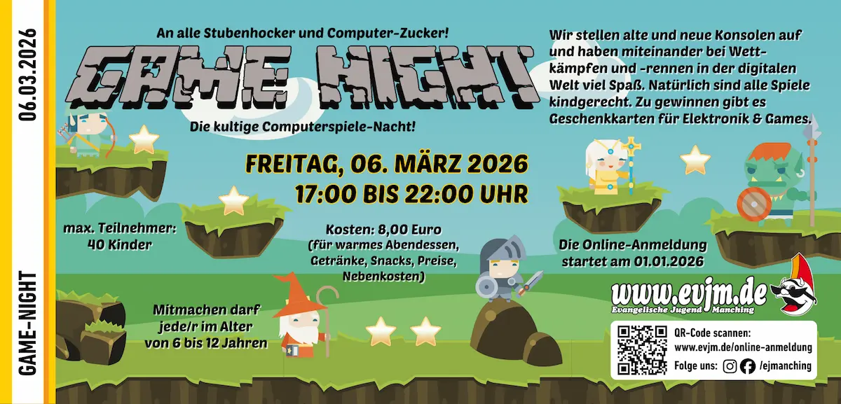 Game Night GameNight Computerspiele Kinder